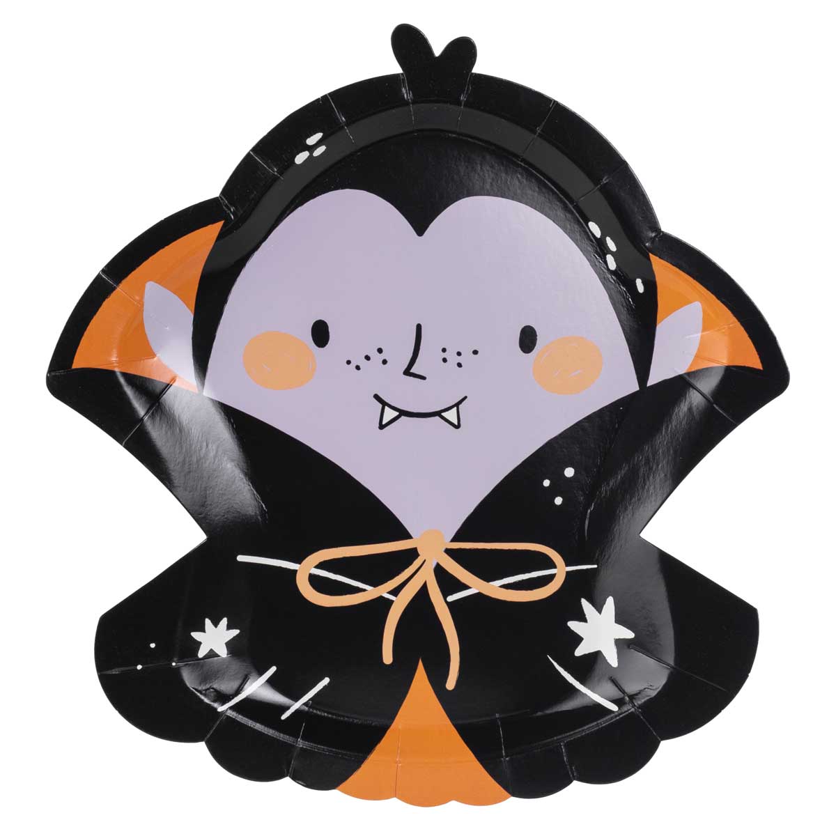 PartyDeco Assiettes en Papier Dracula pk/6