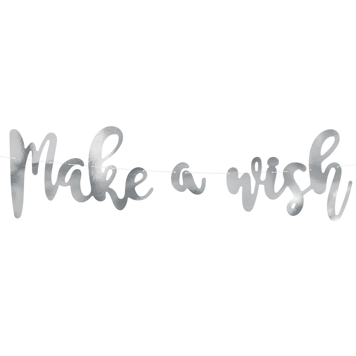 PartyDeco Banderole Licorne - Make a Wish
