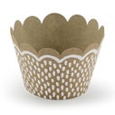 PartyDeco Emballage pour Cupcake avec Topper Woodland pk/6