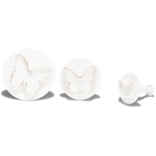 Patisse emporte-piece poussoir papillon