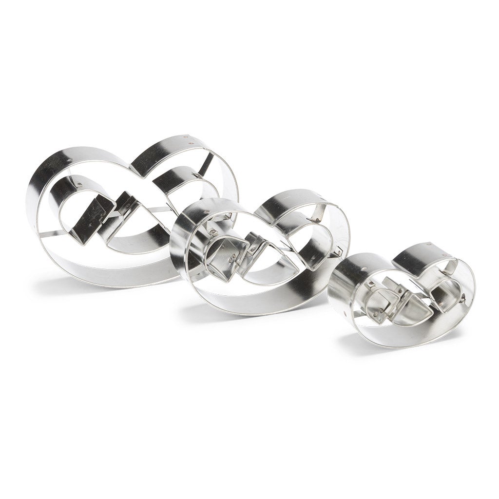 Patisse Emporte-pièce Biscuit Bretzel Set/3