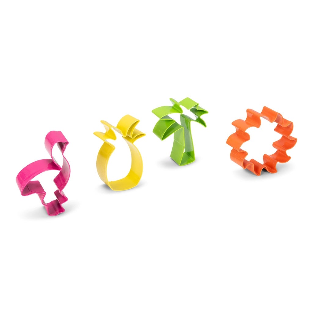 Patisse Emporte-pièce Biscuit Tropical Set/4