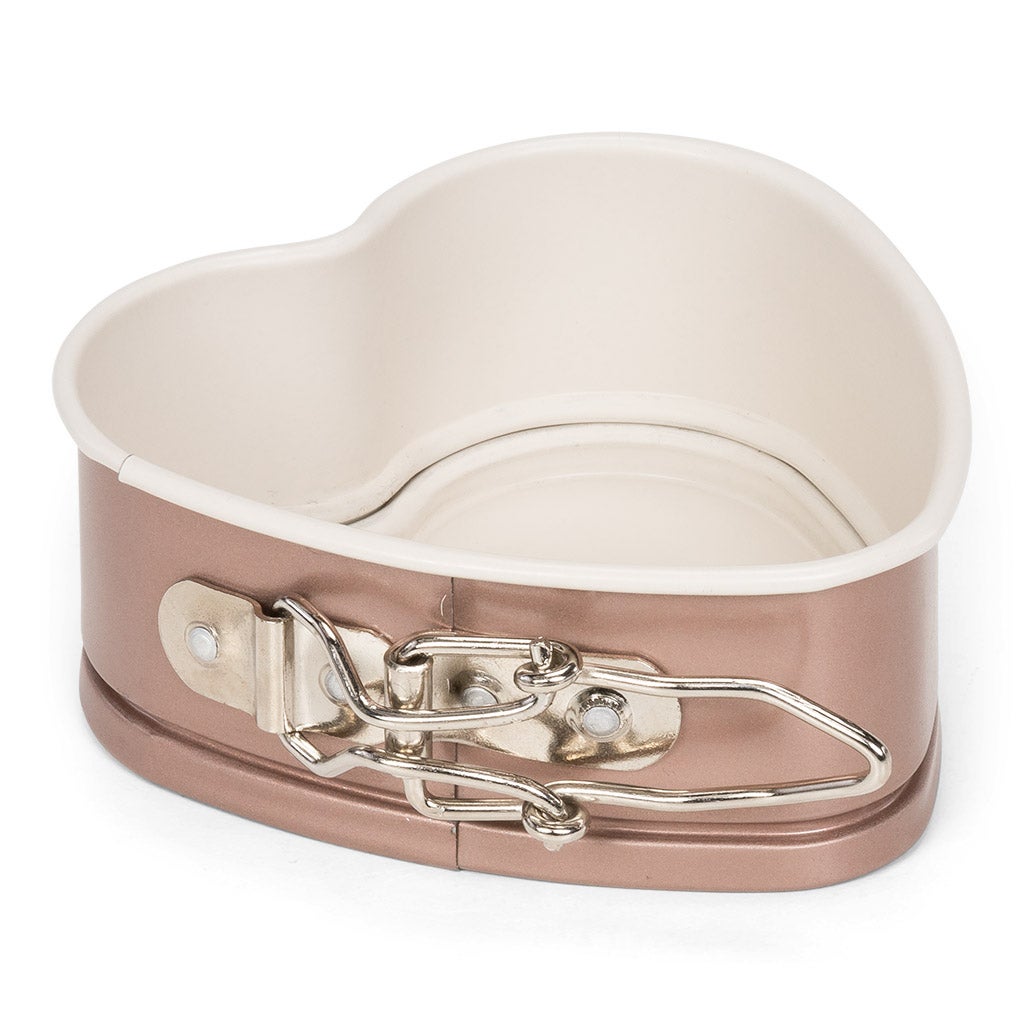Patisse Mini Moule à Charnière en Céramique - Cœur 12 cm