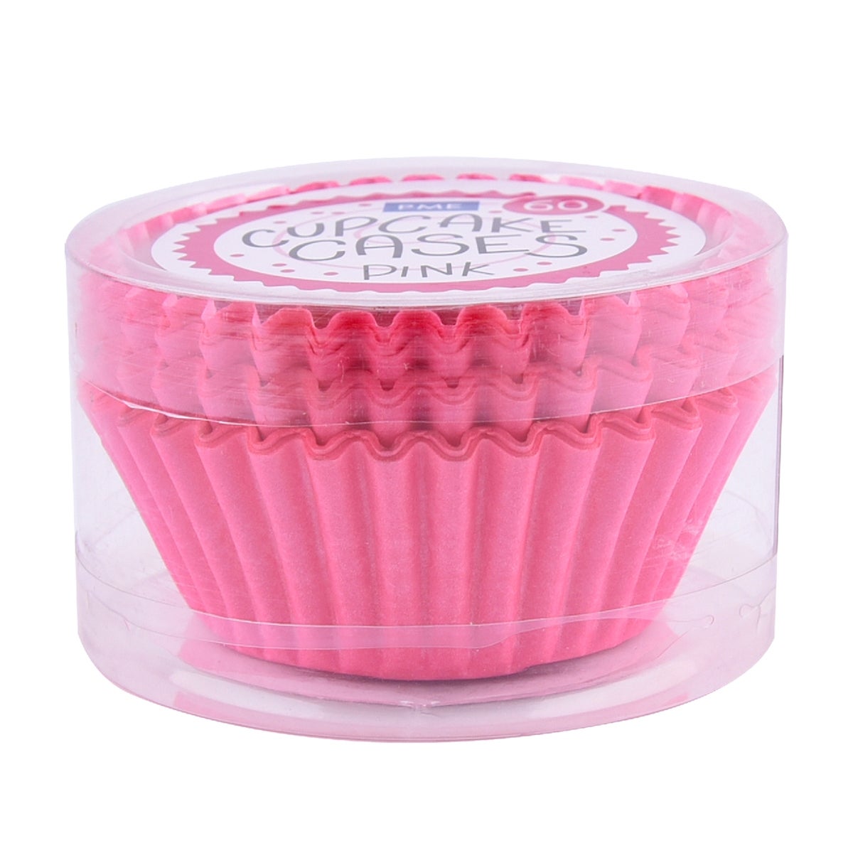 PMECaissettes à Cupcakes roses pk/60