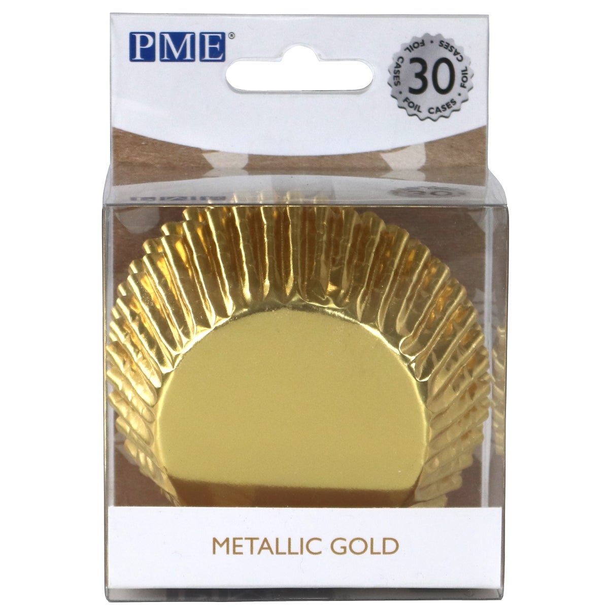 PME Caissettes à Cupcakes Or Métallisé pcs/30