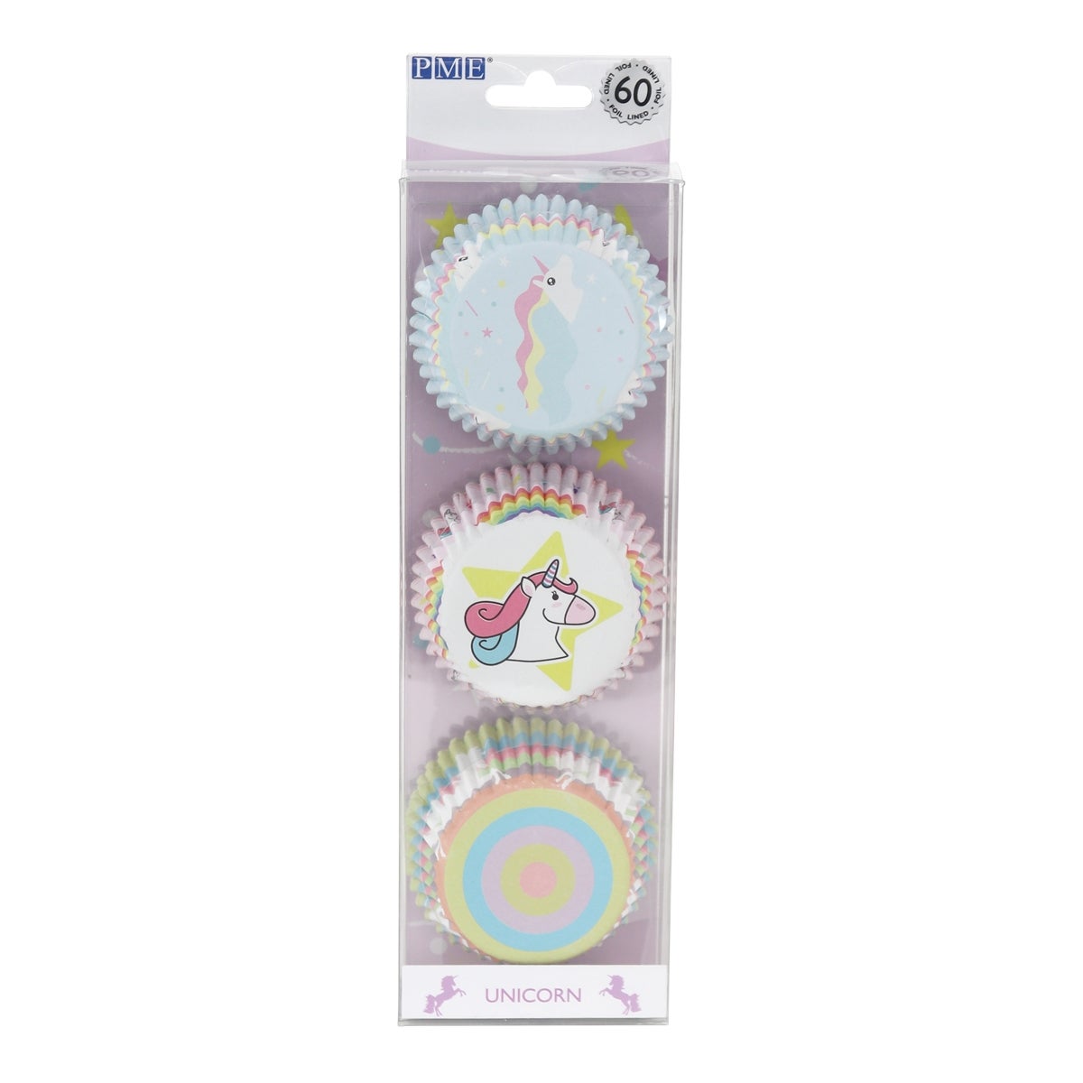 PME Caissettes à cupcakes - Licorne - pcs/60