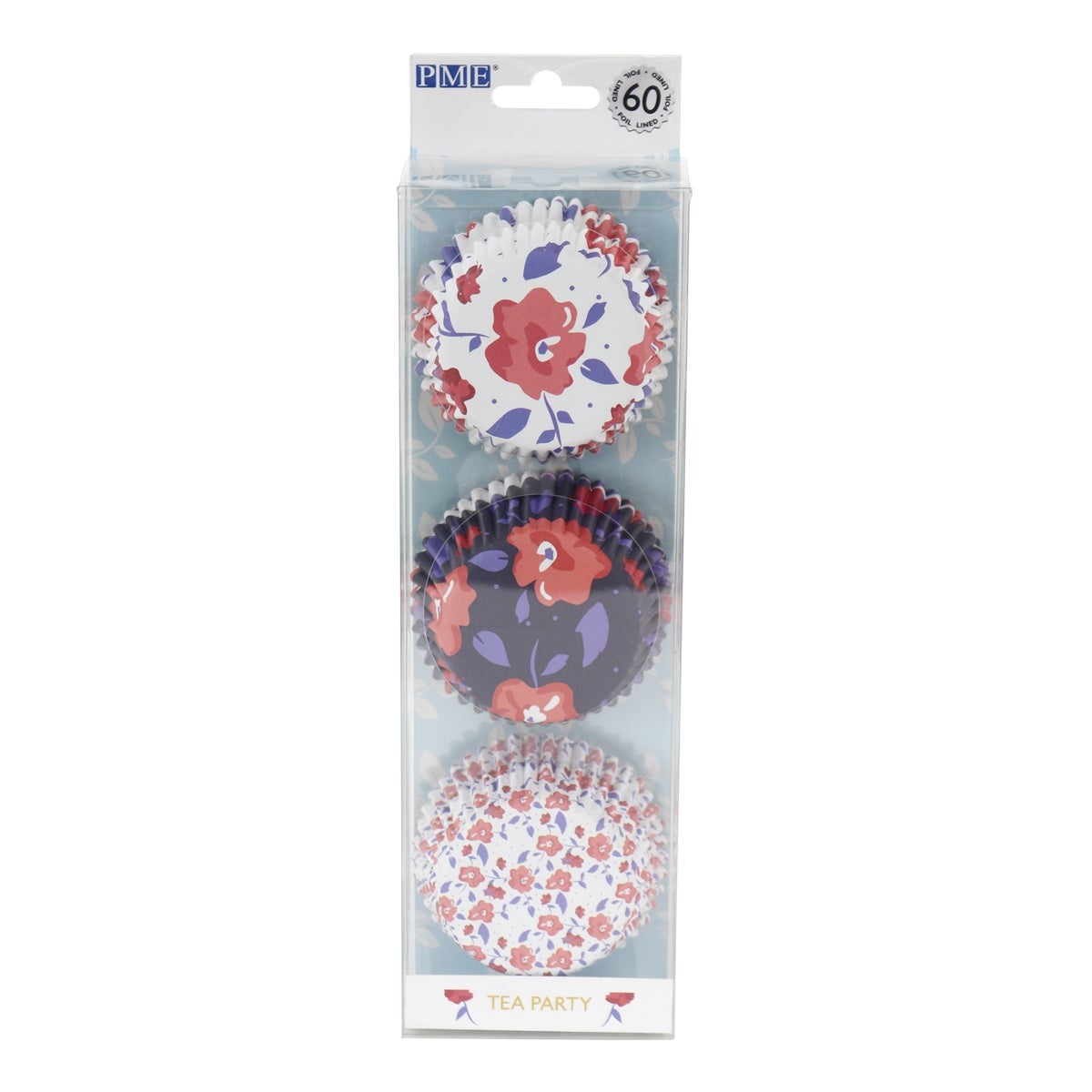 PME Cupcakevormpjes Bloemen & Blaadjes pk/60