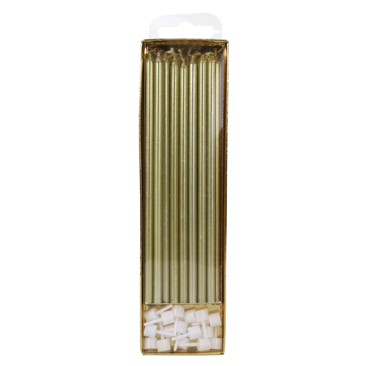 PME Bougies Dorées Extra Grandes 16,5 cm pcs/16