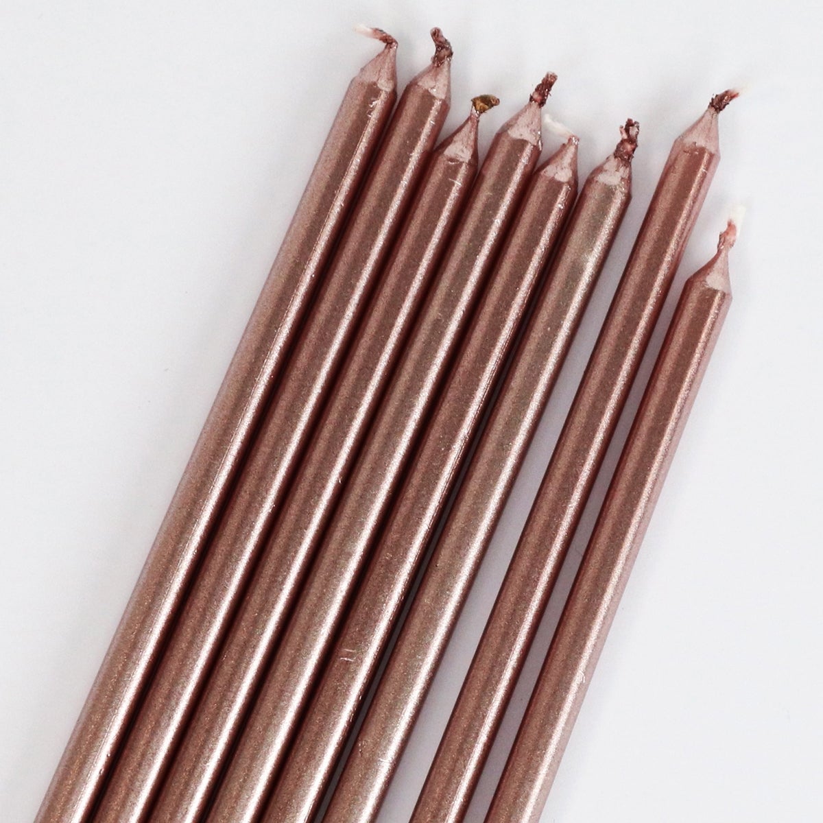 PME Bougies Roses Dorées Extra Grandes 16,5 cm pcs/16