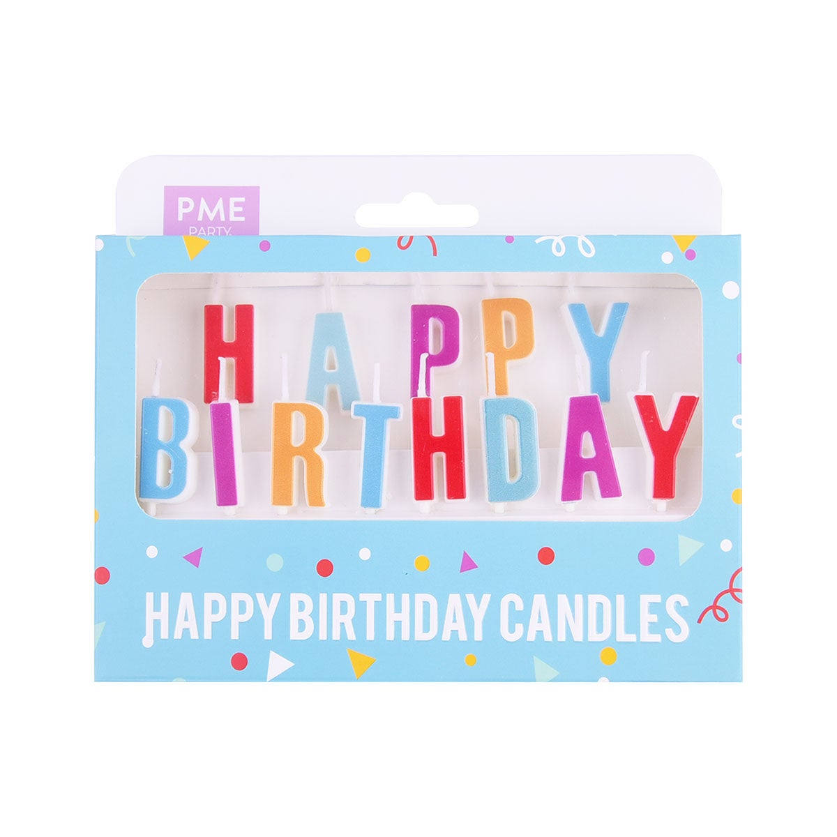 PME Candle Topper - Bougies d'anniversaire individuelles
