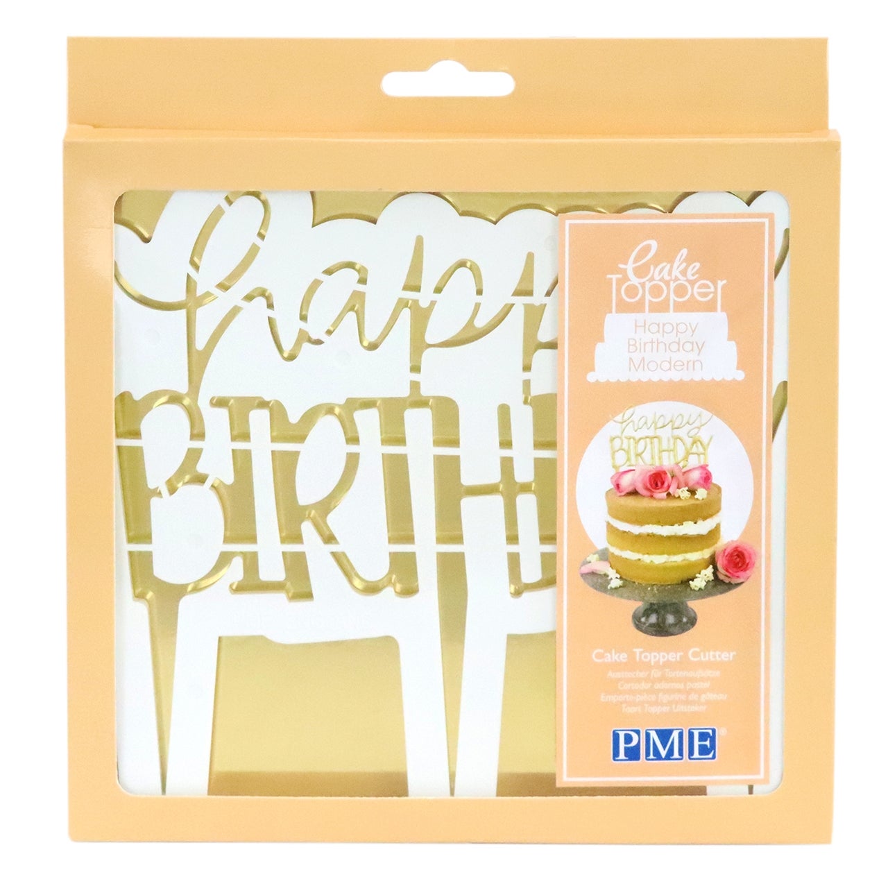PME Emporte-pièce Décor Happy Birthday - Moderne