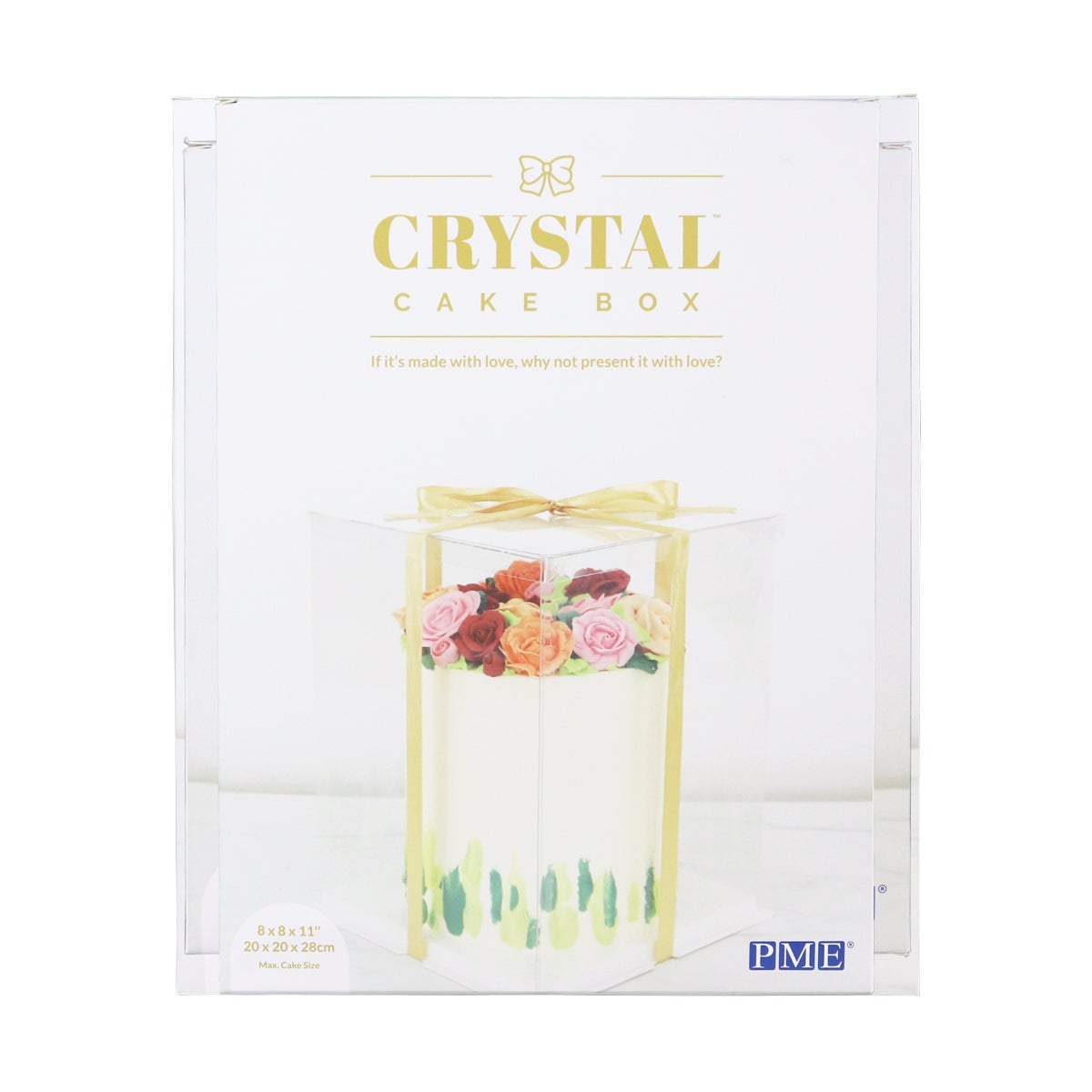 PME Boîte à gâteau Crystal - 25cm