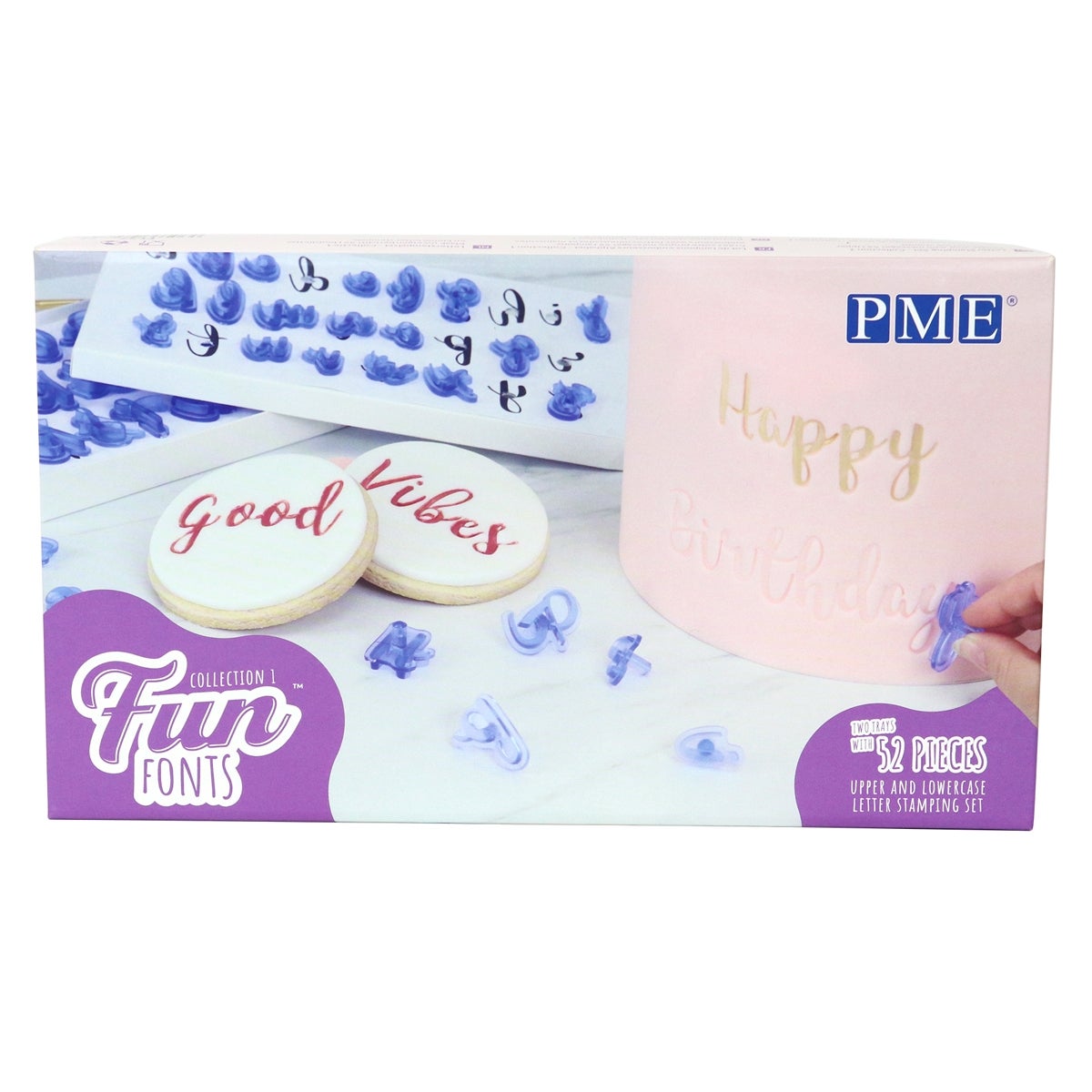PME Tampons Fun Fonts Alphabet - Collection 1