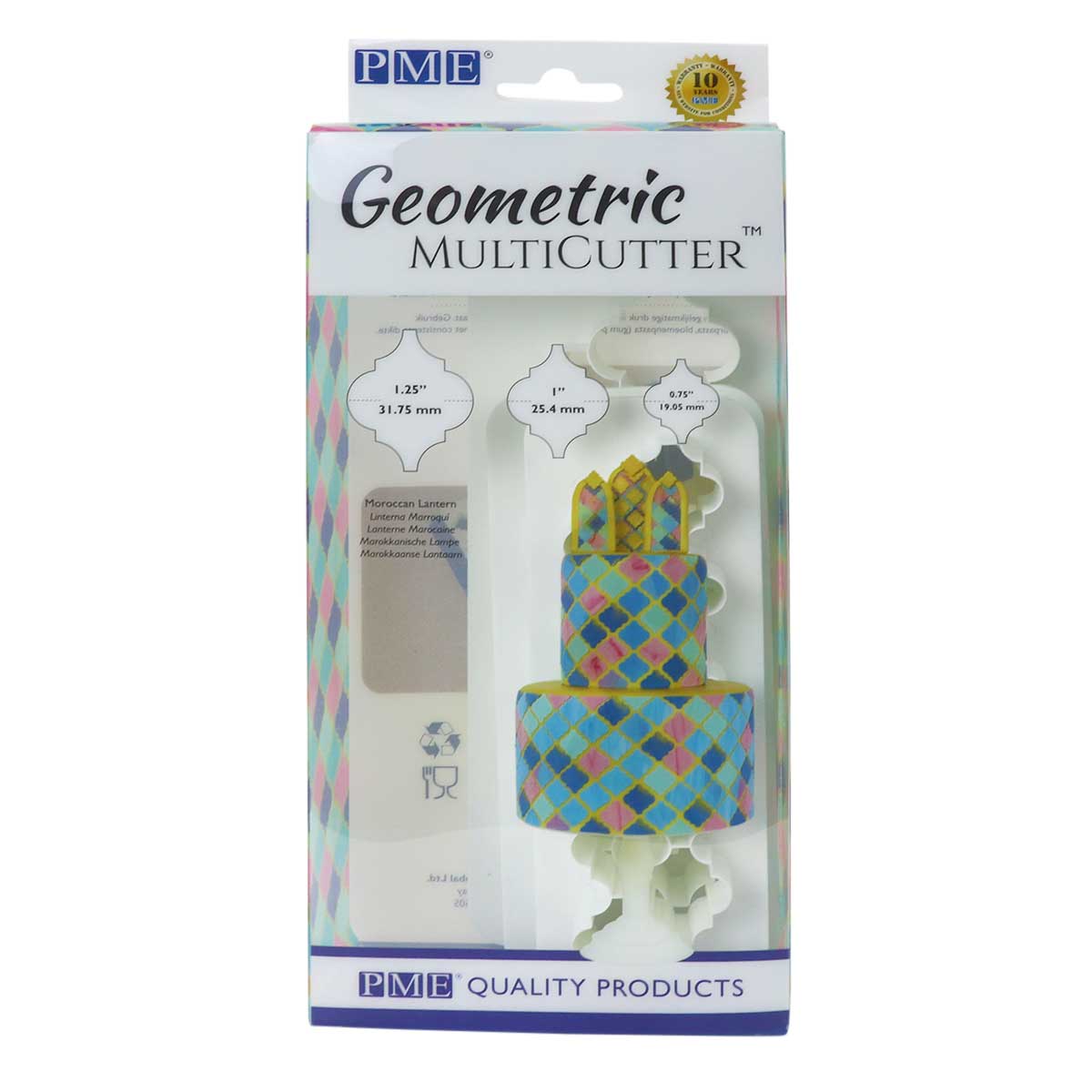 PME Emporte-pièces Géométriques Lanternes Marocaines Set/3