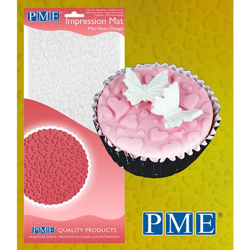 PME Impression Mat Mini Heart