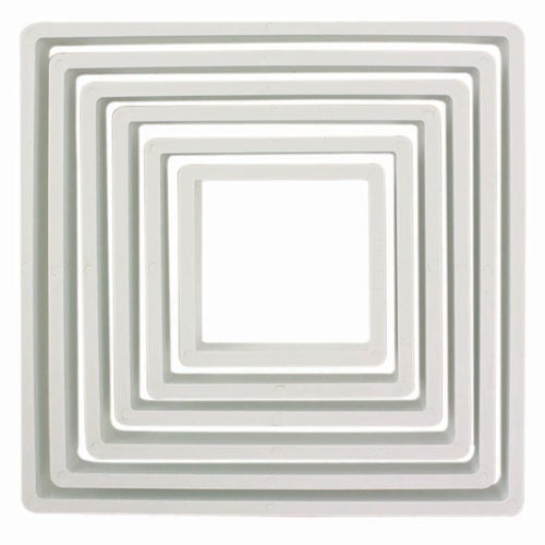PME Plastic Cutter Square Set/6