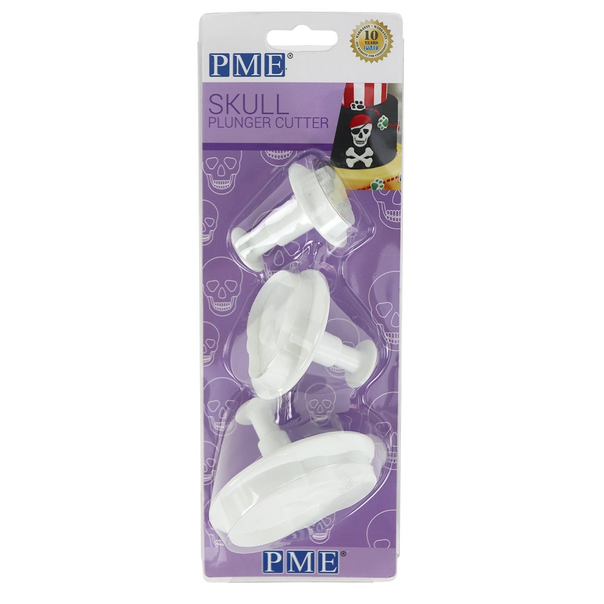 PME Emporte-pièces à Piston Crâne Set/3