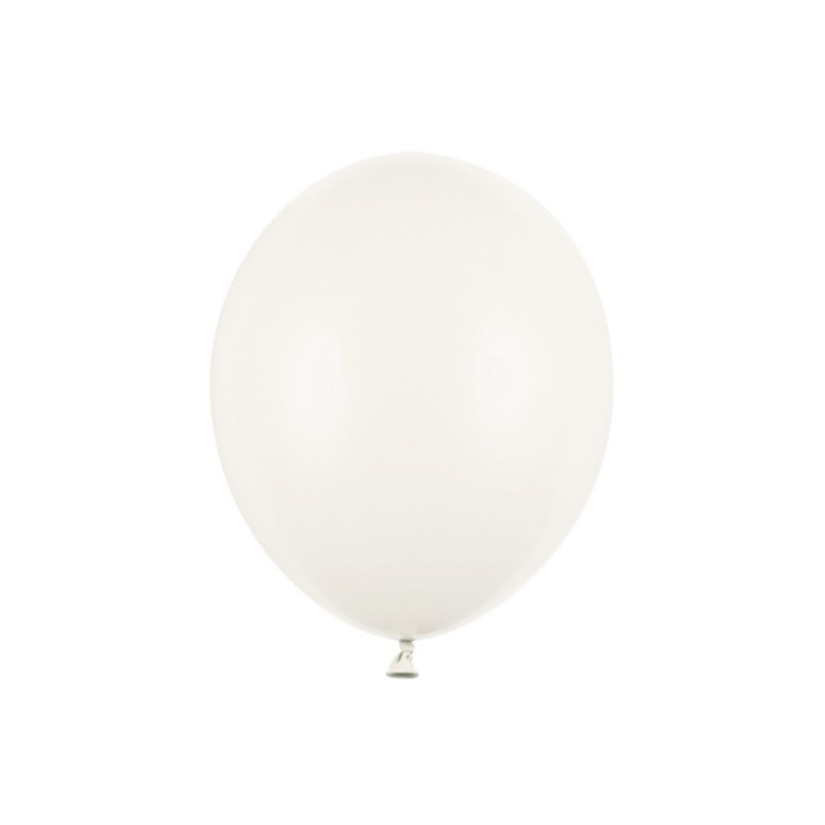 PartyDeco Ballons Solides Blancs 12 cm pk/100