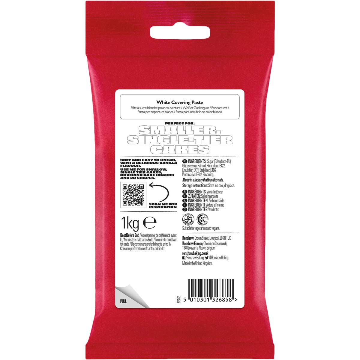 Renshaw Covering Paste Blanc 1kg