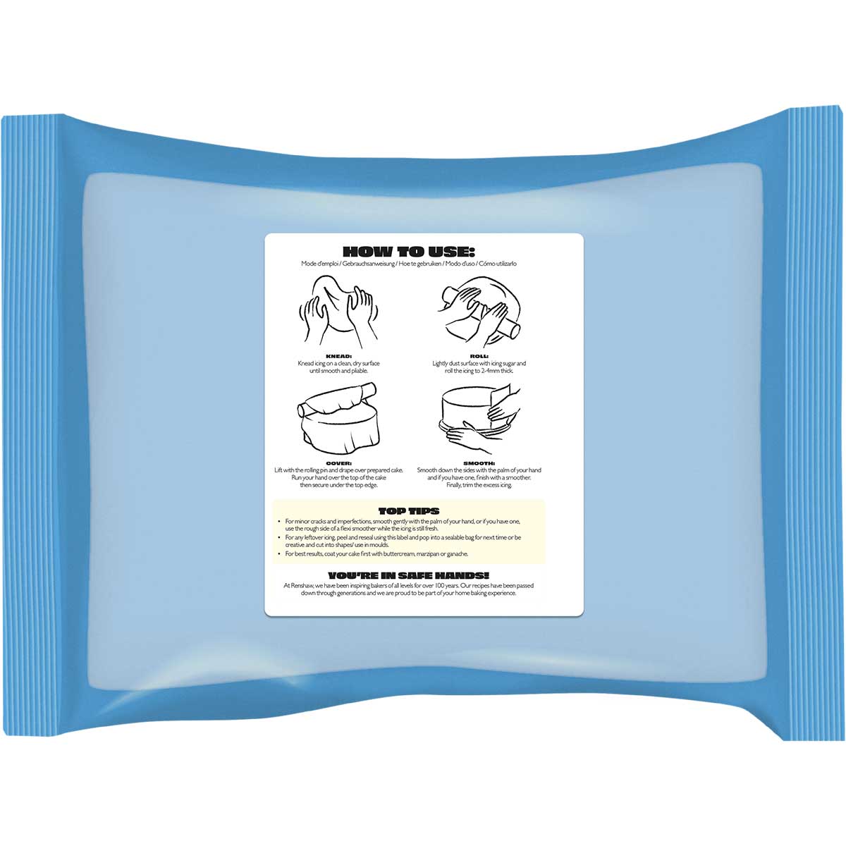 Renshaw Pâte à Sucre Ivory 2.5kg