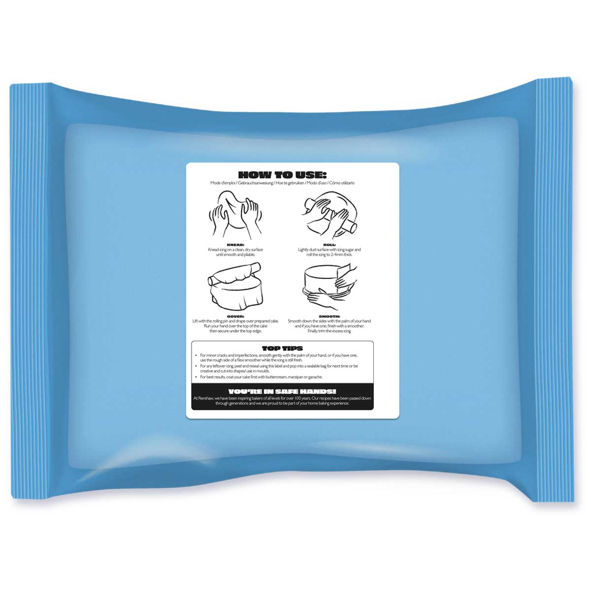 Renshaw Pâte à Sucre White 2.5kg