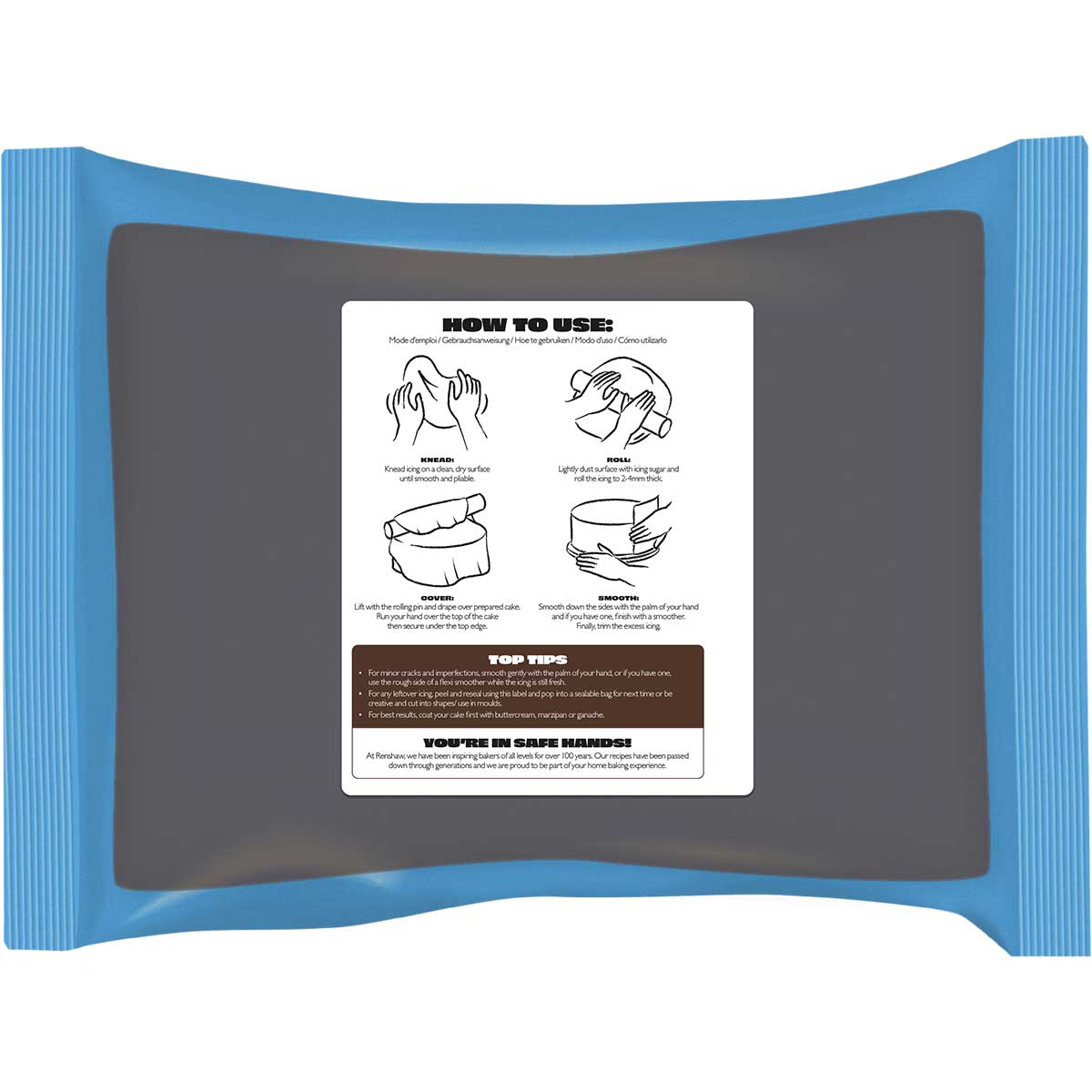 Renshaw Pâte à Sucre Saveur chocolat 2.5kg