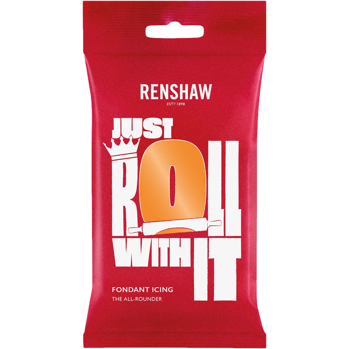 Renshaw Pâte à Sucre Tiger Orange 250g