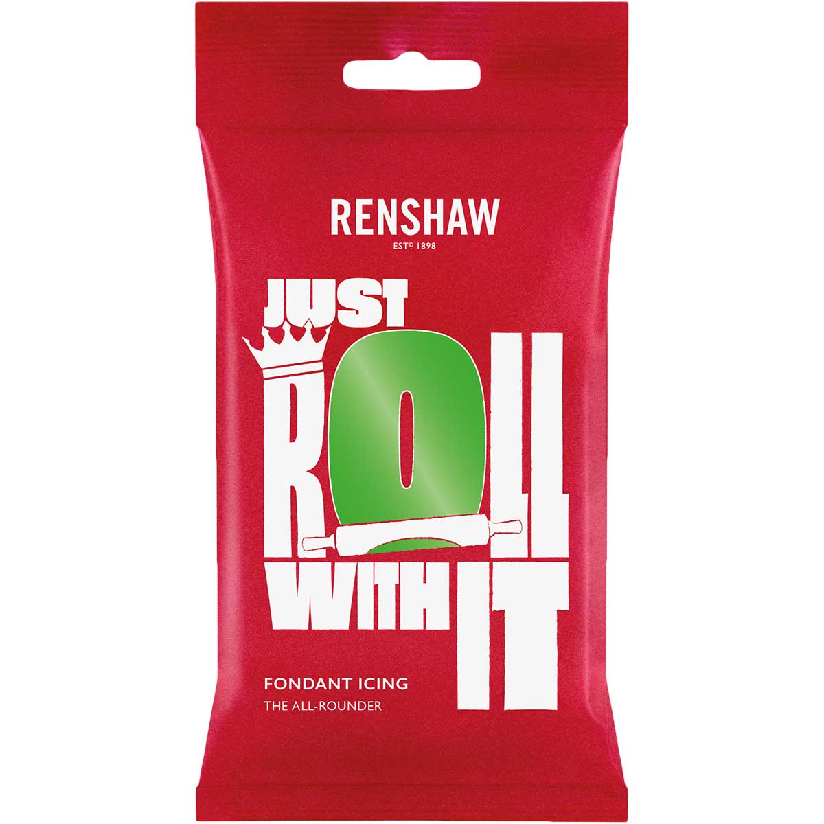 Renshaw Rolfondant Pro 250g - Lincoln Groen