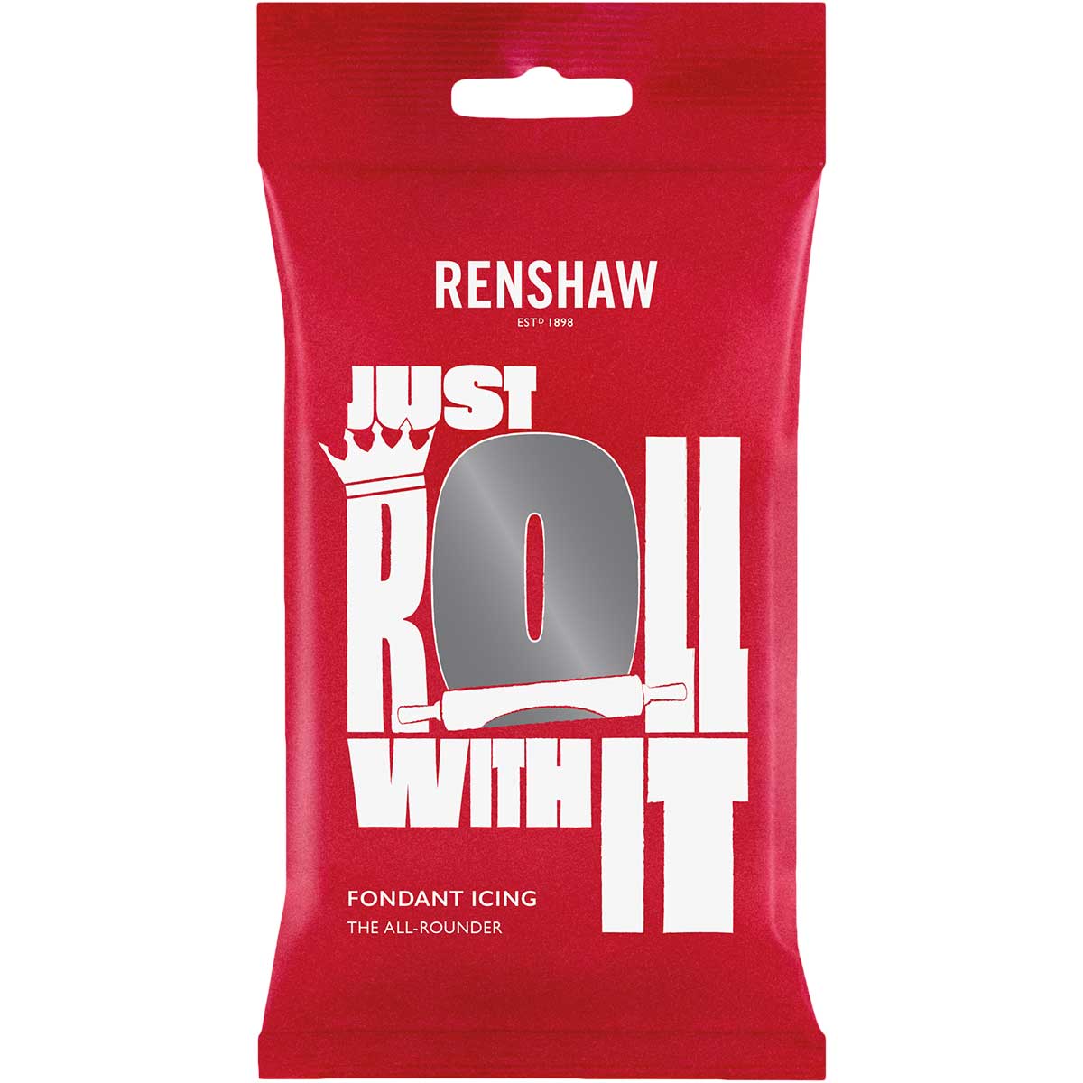 Renshaw Pâte à Sucre Grey 250g