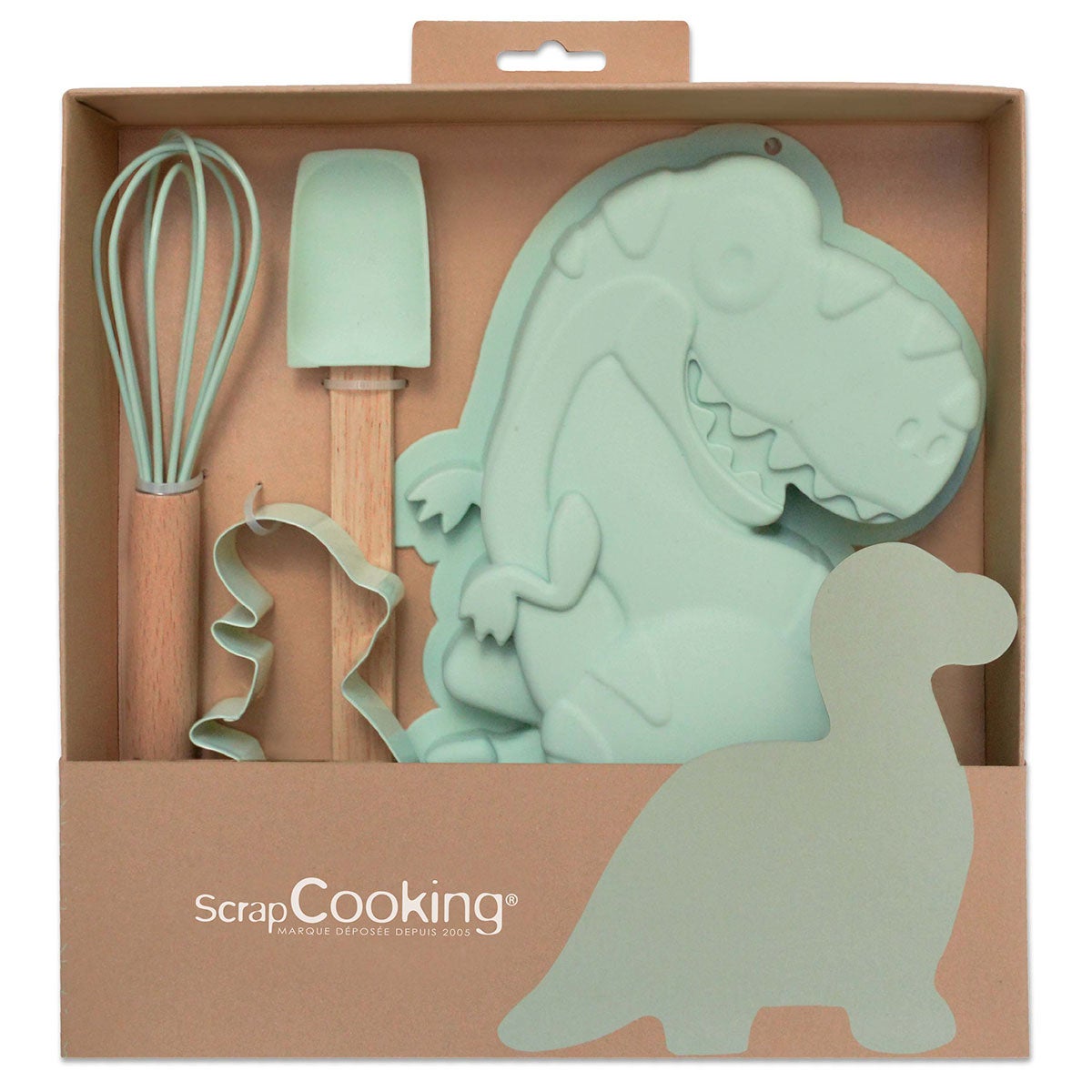 ScrapCooking Ustensiles Dino Set/4