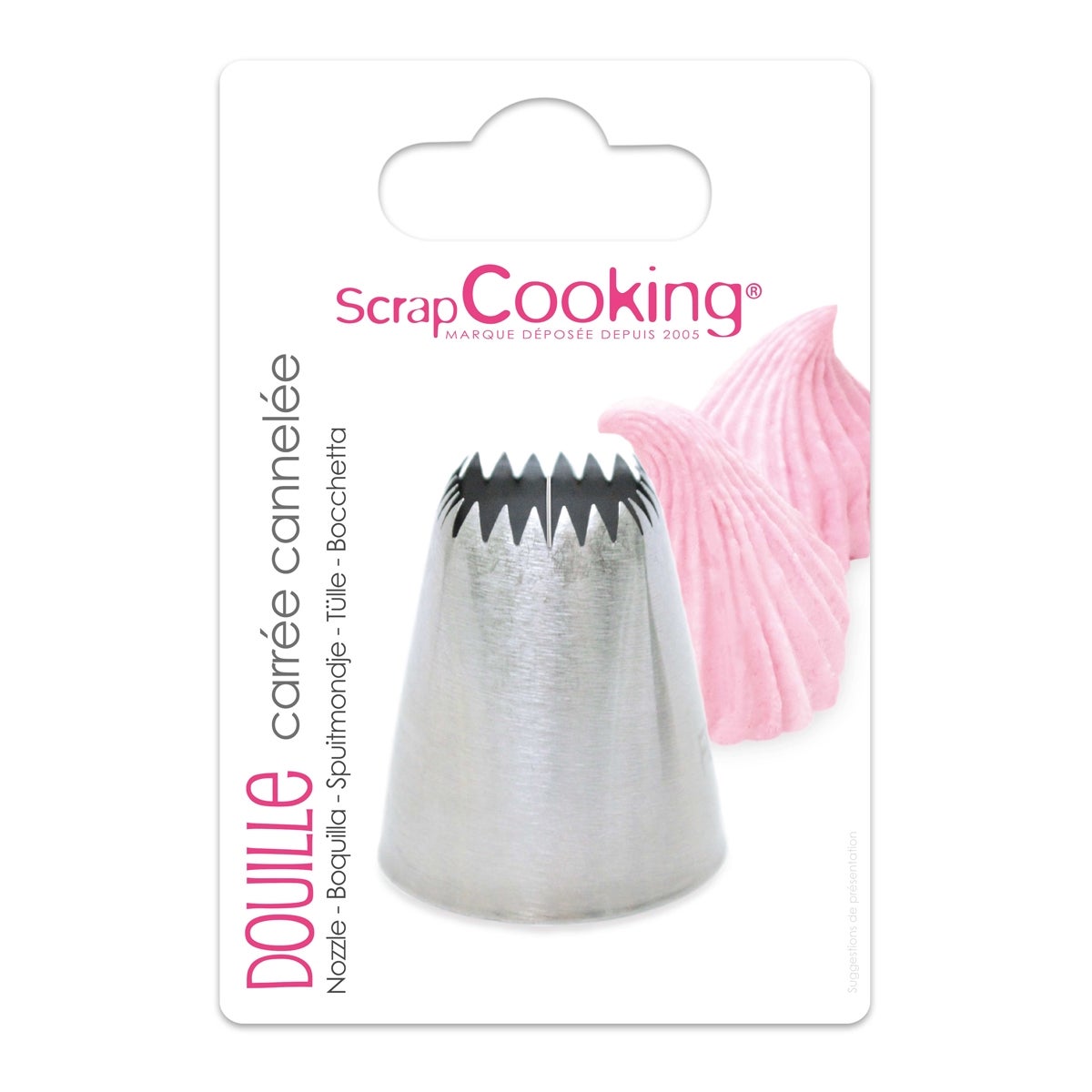 ScrapCooking Decorating Tip Fluted