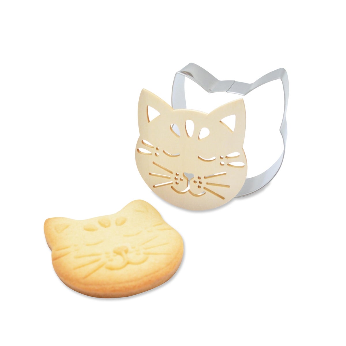 ScrapCooking Découpeur de biscuits et gaufreur Cat