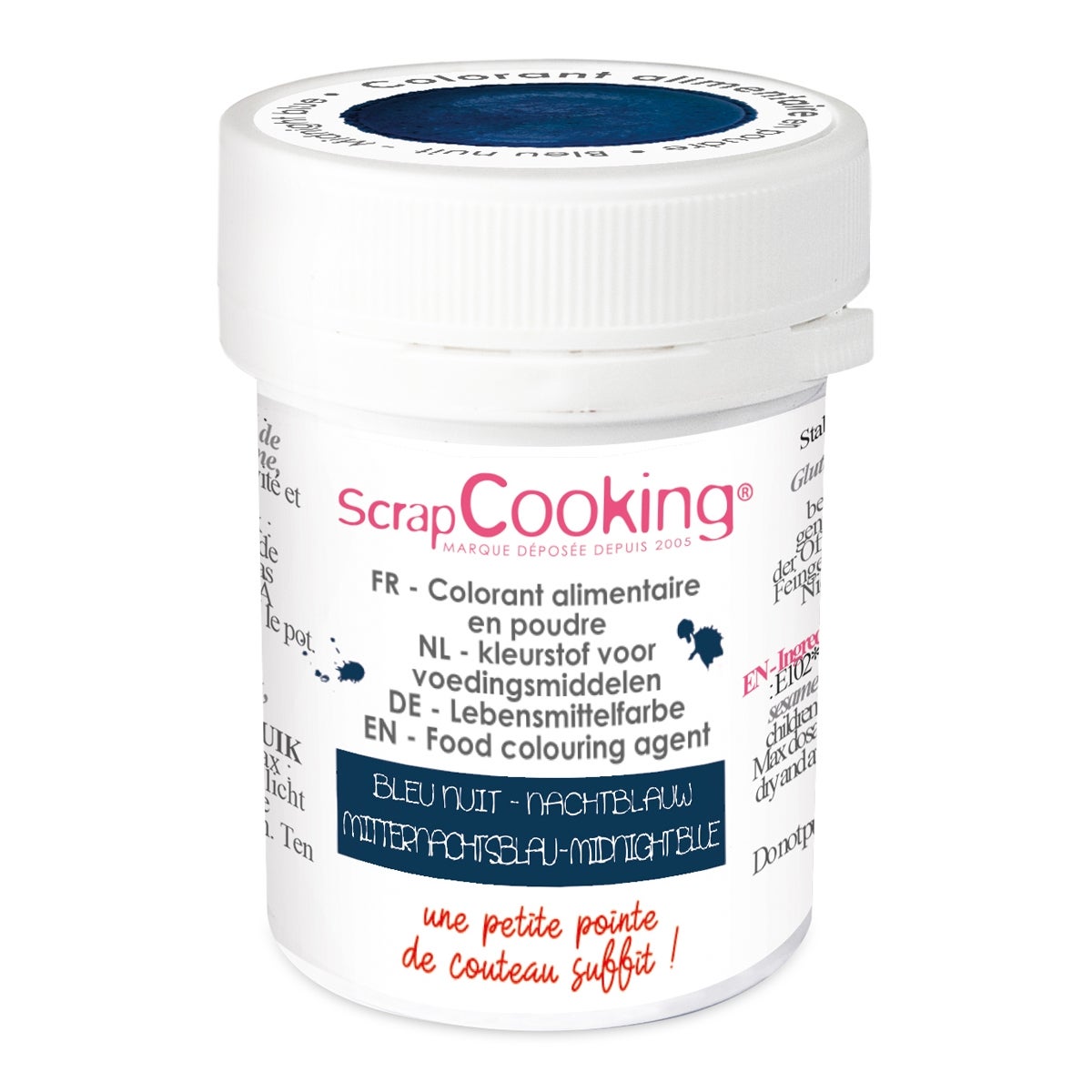 ScrapCooking Colorant Alimentaire Artificiel Poudre Midnight