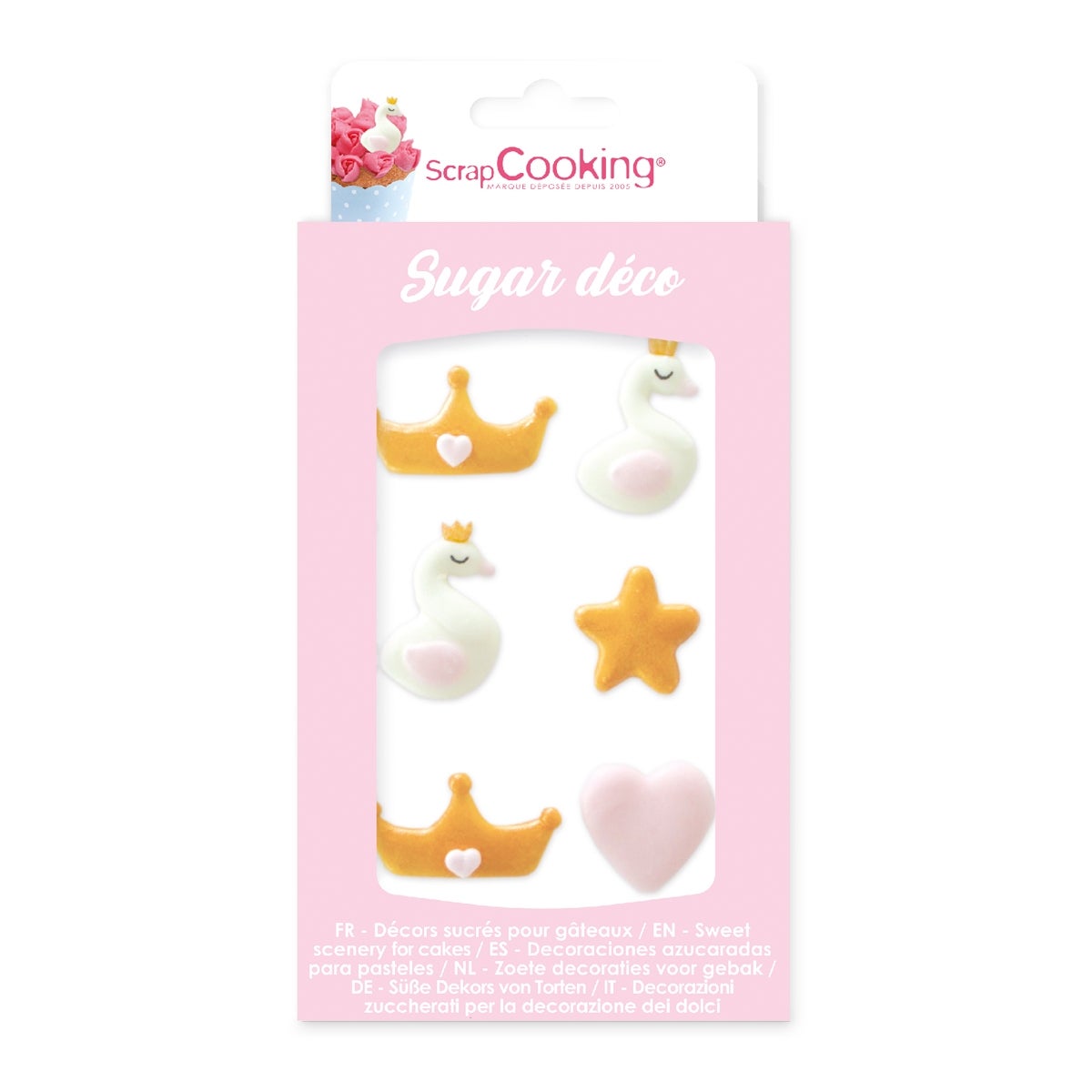 ScrapCooking Sucre Décorations Princesse Set/6