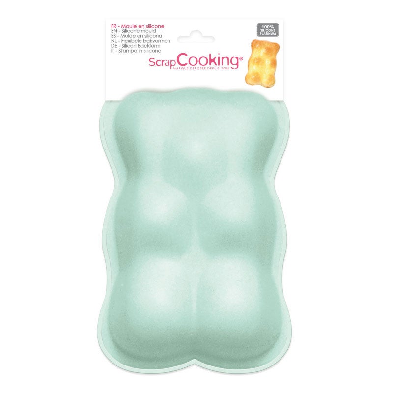 ScrapCooking Moule en Silicone Grand Teddy Bear