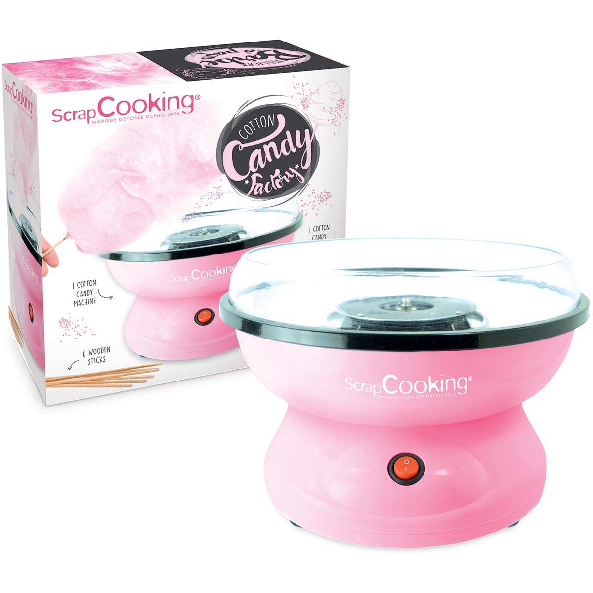 ScrapCooking Barbe à Papa Set