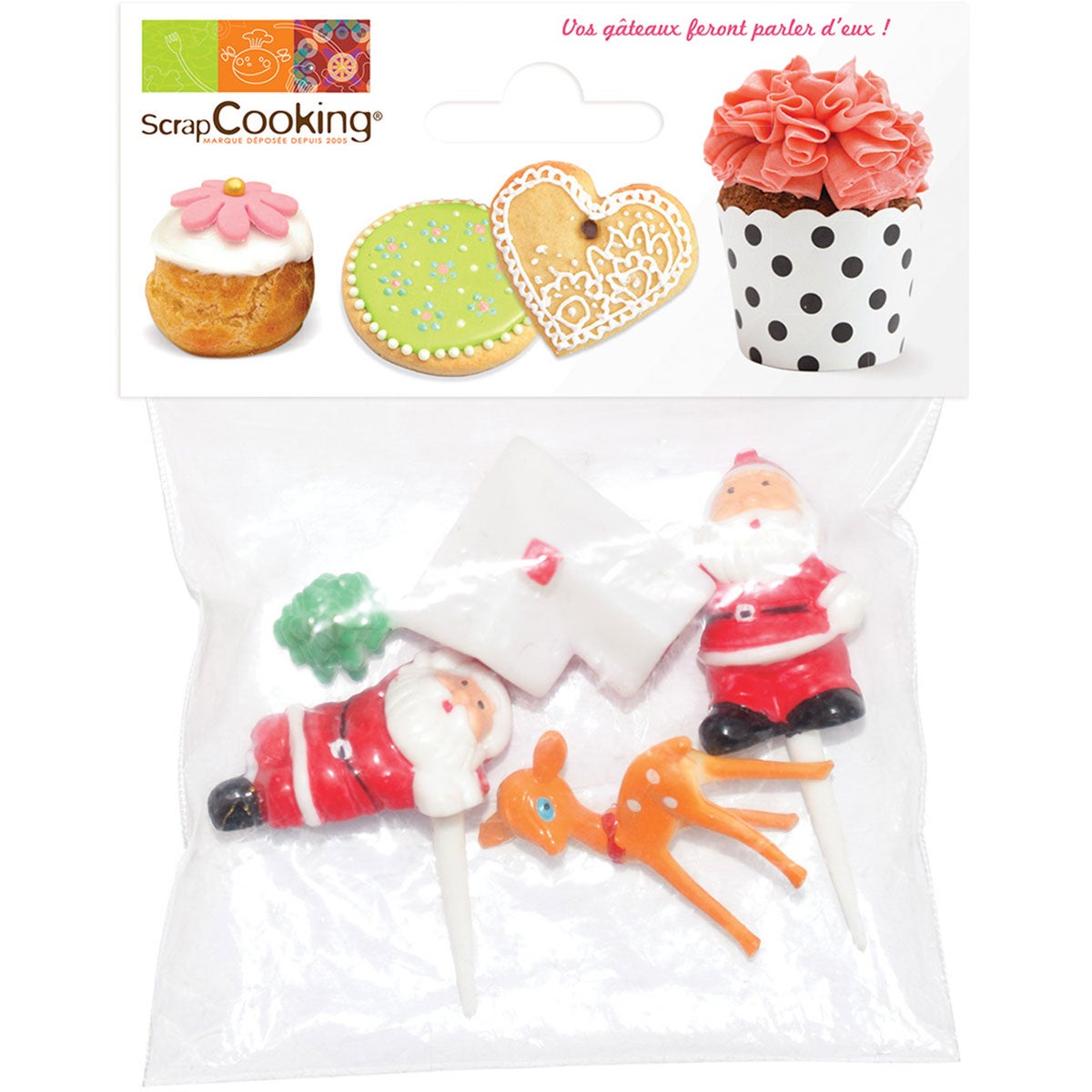 ScrapCooking - Décorations de Noël pour gâteaux