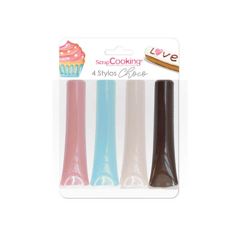 Scrapcooking Choc Stylos décoratifs pk/4