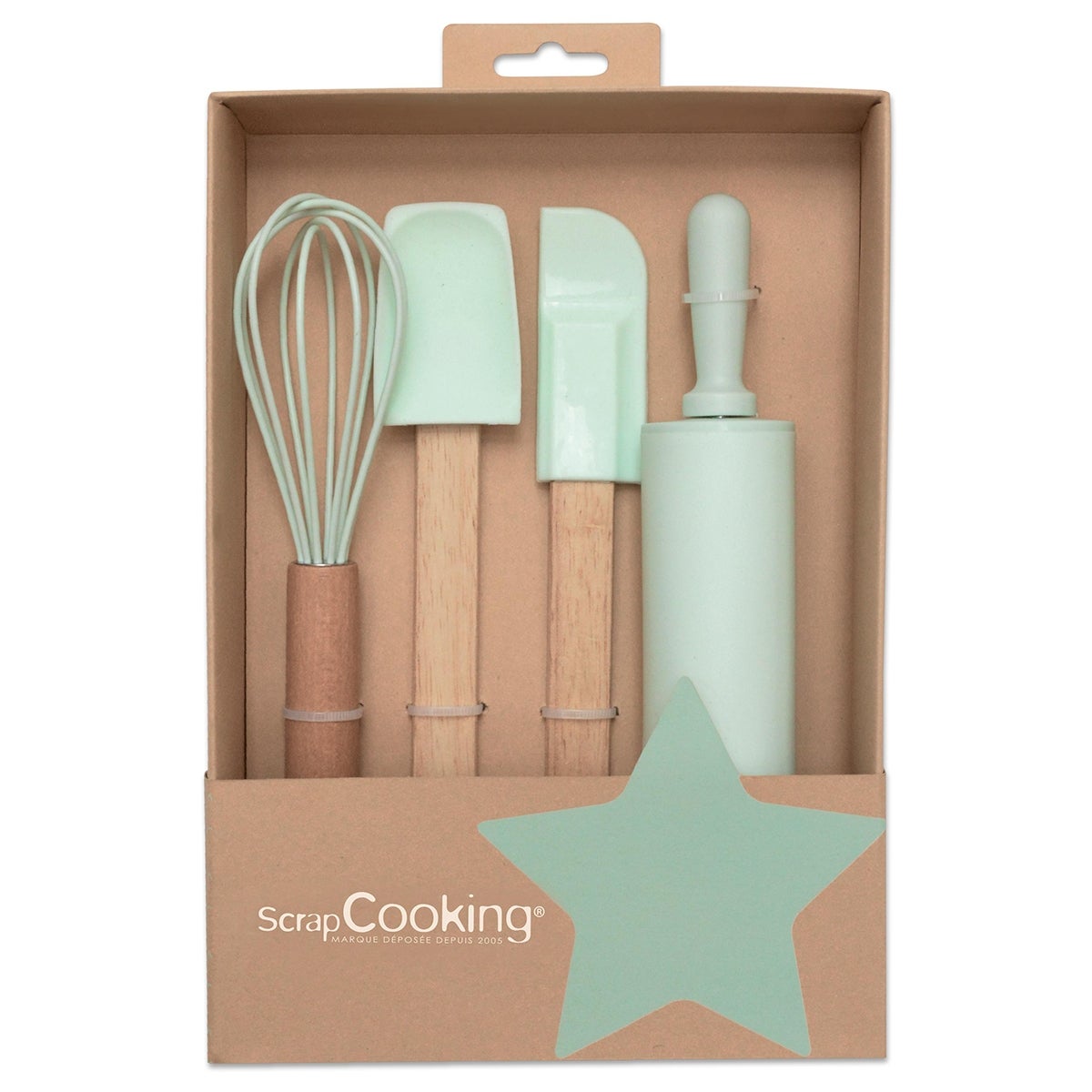 ScrapCooking Ustensiles à pâtisserie Set/4