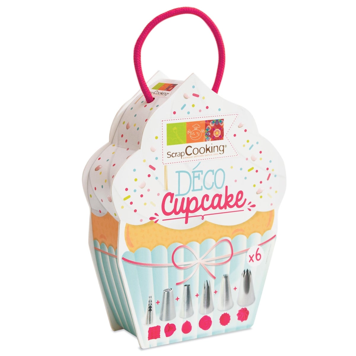 Scrapcooking Cupcake Decoratie Set/6