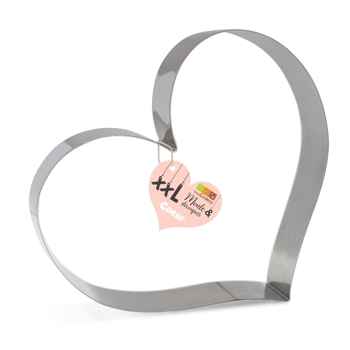 Scrapcooking Découpeur à biscuits XXL S/S Coeur
