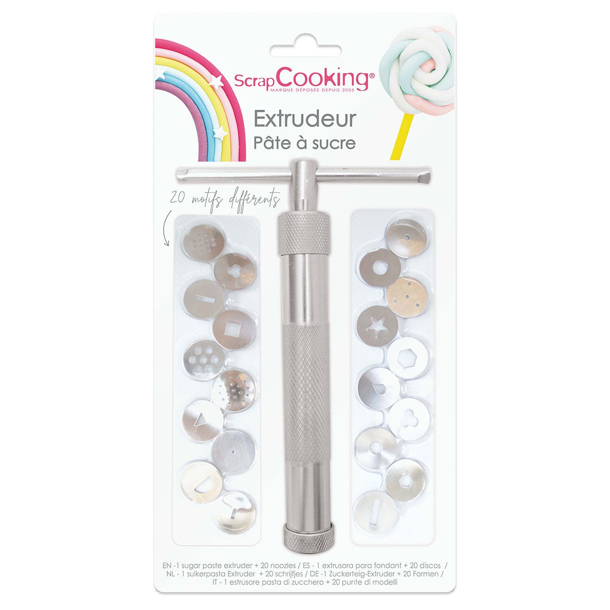 ScrapCooking Extrudeur Pâte à sucre