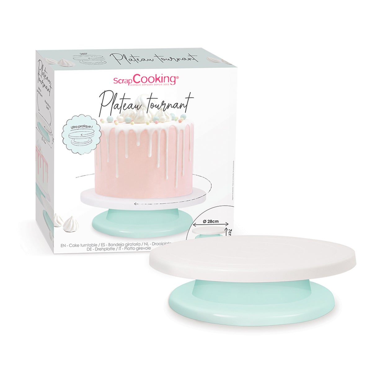 Scrapcooking Turntable 28cm