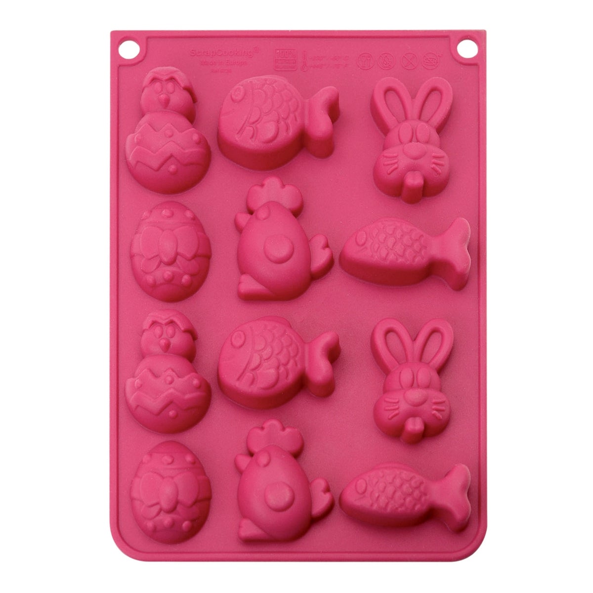 ScrapCooking Moule en silicone pour chocolats de Pâques