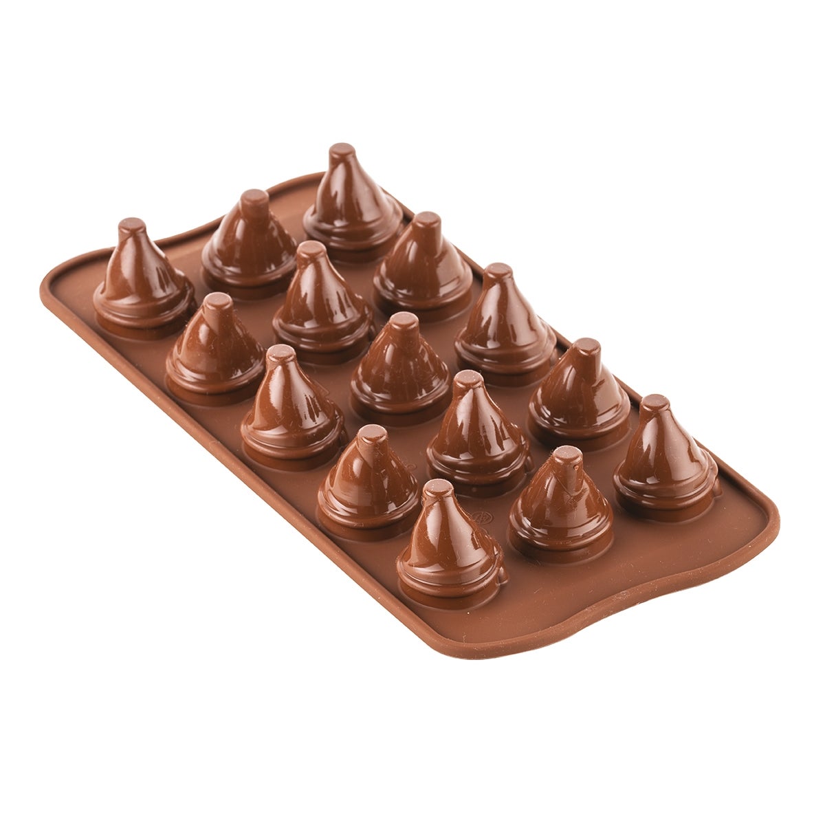 Silikomart Moule à Chocolat - Mr & Mrs Brown