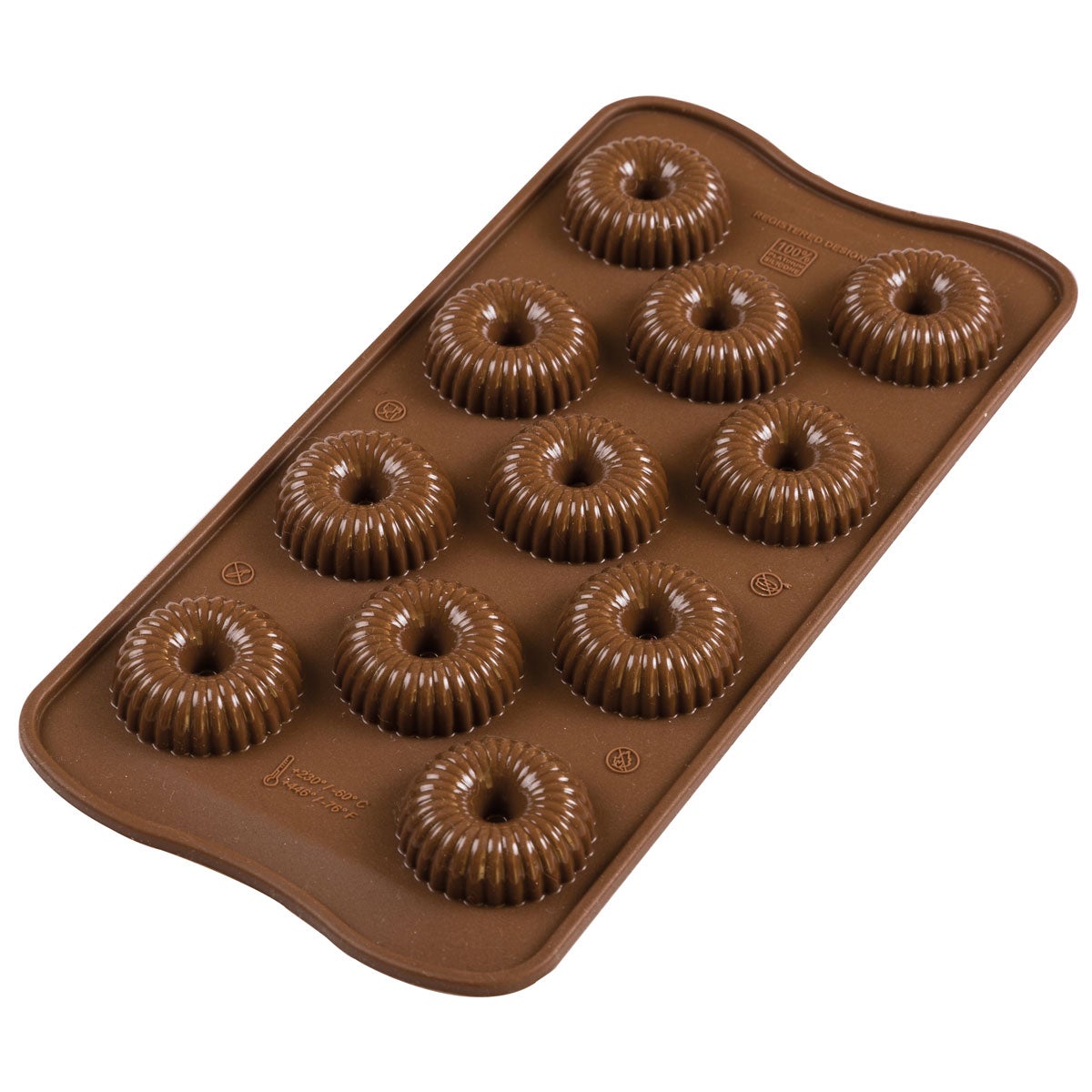 Silikomart Moule à Chocolat - Choco Couronne