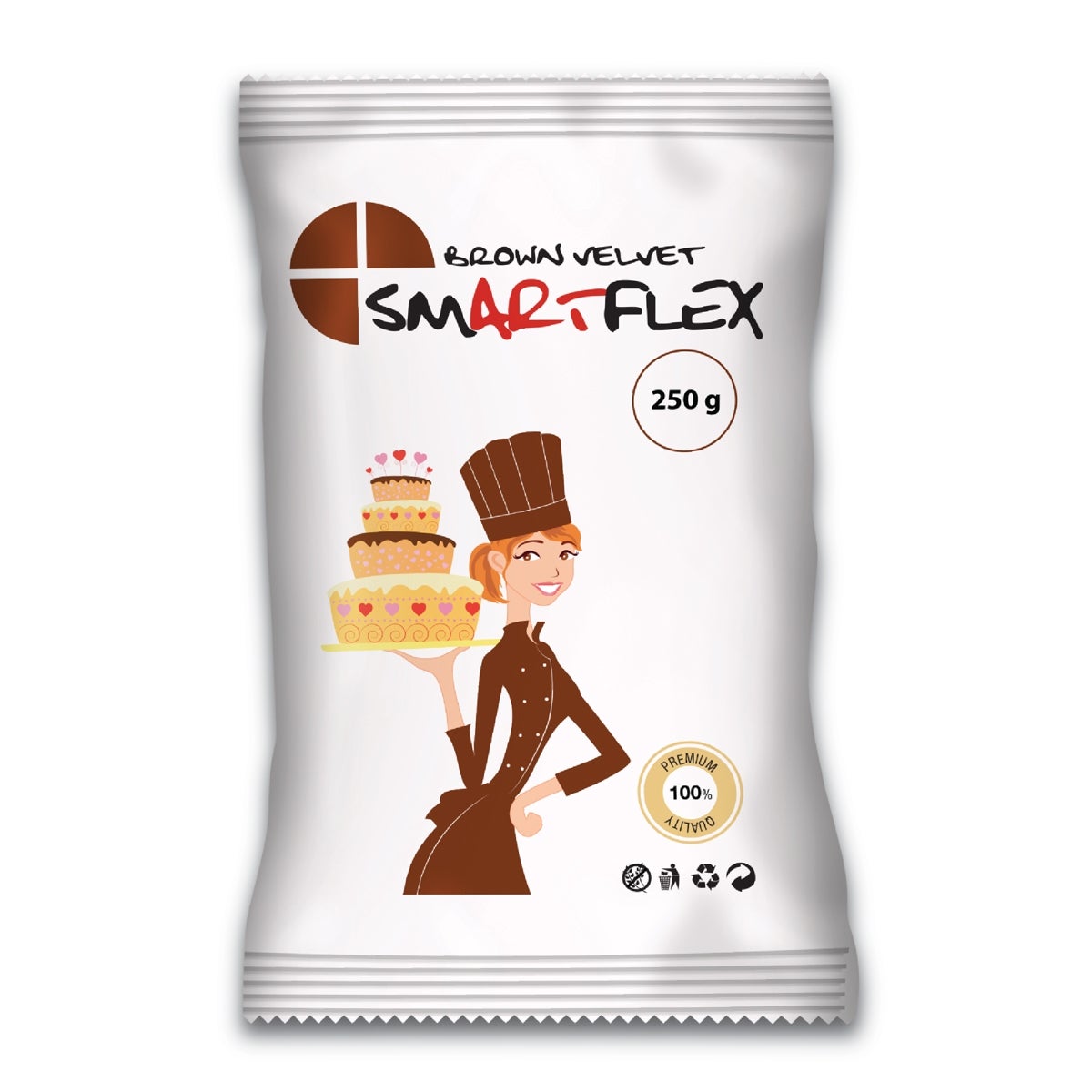 SmartFlex Fondant Bruin Velvet 250g