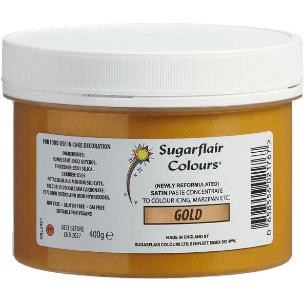 Sugarflair Paste Colour GOLD 400 g