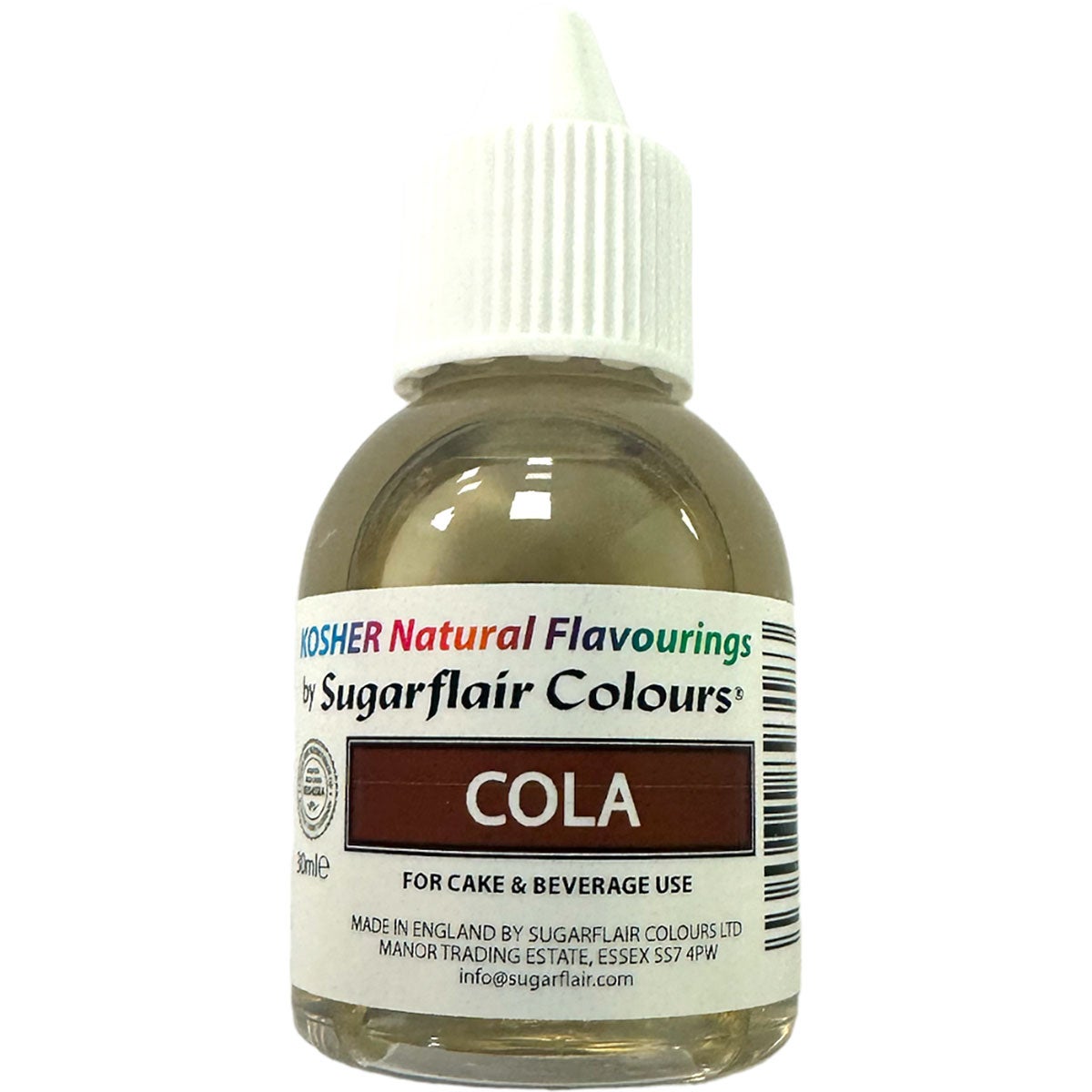 Sugarflair Kosher Natural Flavour Cola 30ml