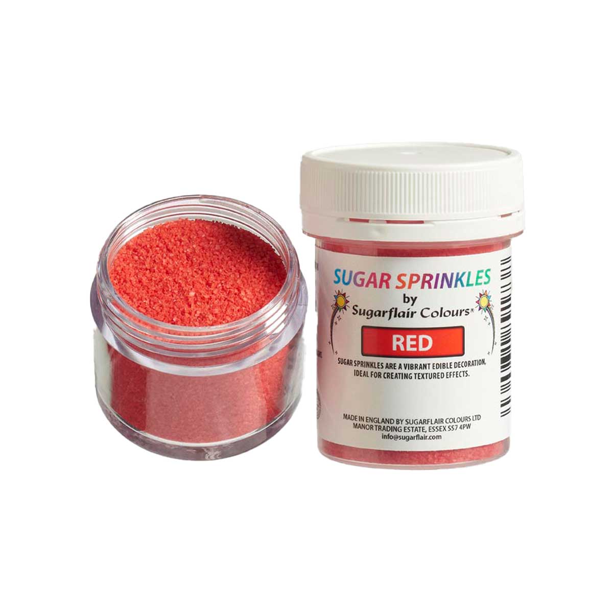 Sugarflair Sucres Red - 40g